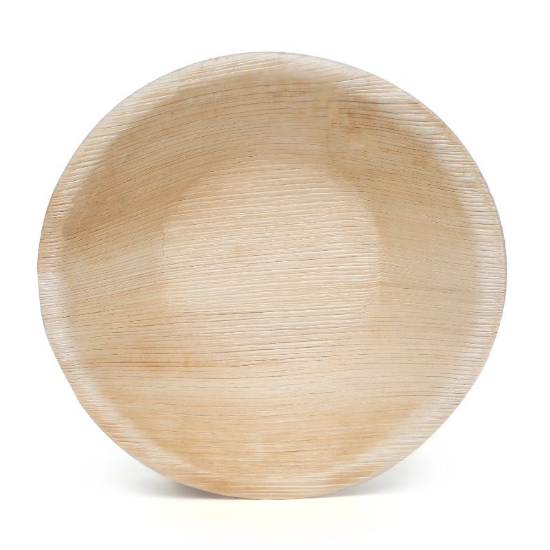 palm leaf plates australia — areca palm leaf bowl, natural finish, hot and cold safe for Australia HoReCa