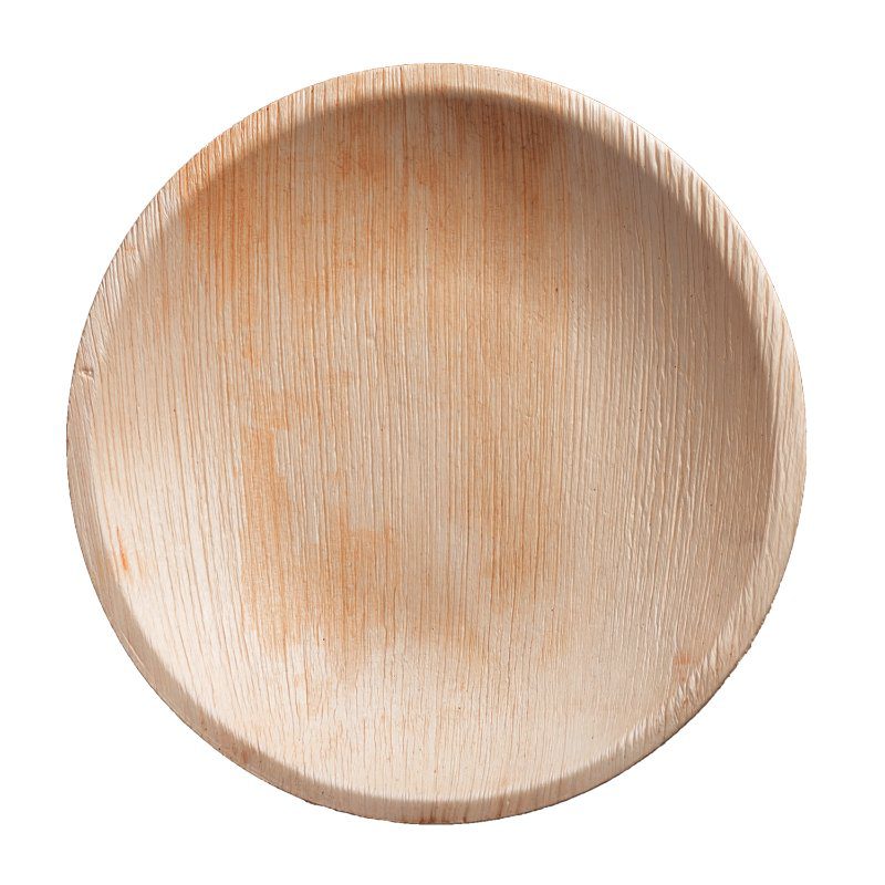 palm leaf plates australia — round palm leaf plate for Australia wholesale buyers